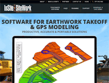 Tablet Screenshot of insitesoftware.com